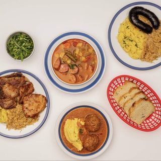 Panirani oslić s blitvom i krumpirom + salata dana