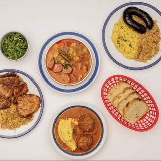 Juneća jetrica na žaru + blitva + krumpir + salata dana