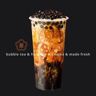 01 Signature brown sugar milk tea with bubble