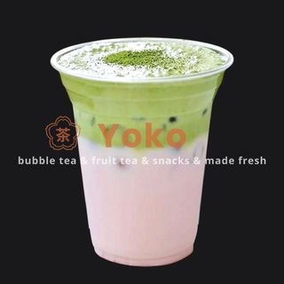 07 Sakura matcha latte