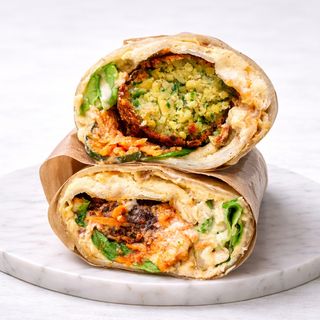 Royal falafel wrap