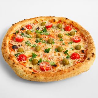 Pizza Mediterana.