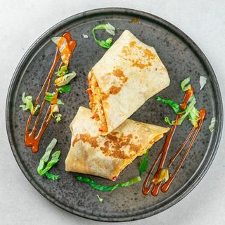 Crispy Chicken Burrito