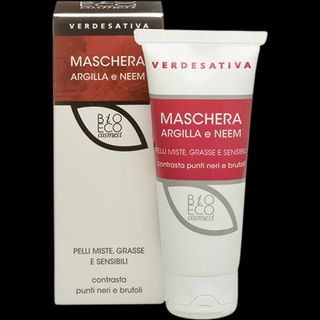 MASKA ZA LICE GLINOM I NEEMOM