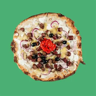 Pizza s ćevapima