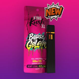 King Kush XL – Berry Gelato (800 mg CBD)