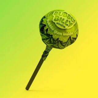 Bubbly Billy CBD Lollipops Sour Apple 10mg CBD