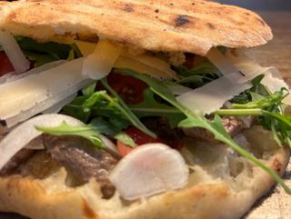 Gigabite Steak Sandwich