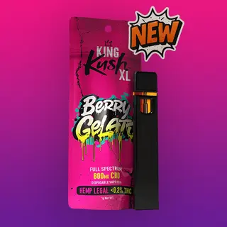 King Kush XL – Berry Gelato (800 mg CBD)