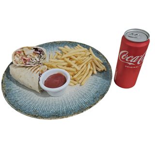 Tortilla crispy piletina meni