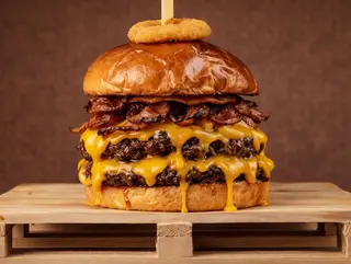 Fat boy smash burger
