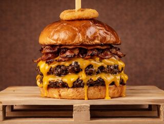 Fat boy smash burger