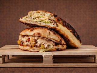 Tuna melt sandwich