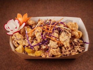 Deep fried calamari
