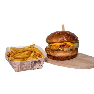 Burger pohana piletina