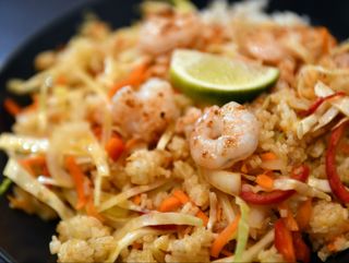 Shrimp fried rice