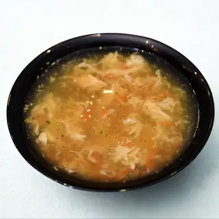 Crab and corn soup