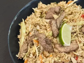 Beef fried rice