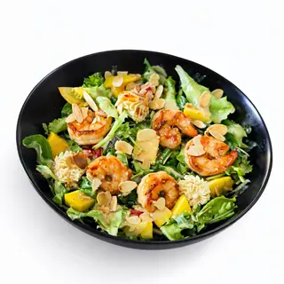 Salata s kozicama i mangom
