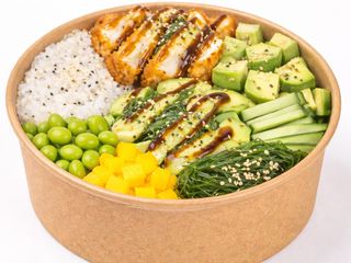 Poke Tempura Chicken Torikatsu