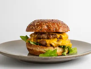 Double cheeseburger