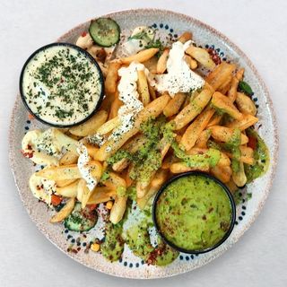 Guacamole Fries Salad