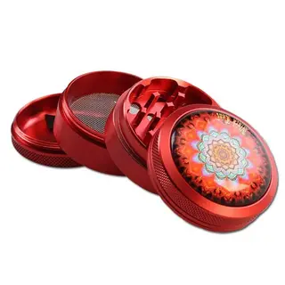 Grinder Mandala Red