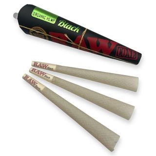Raw Cones Black Organic