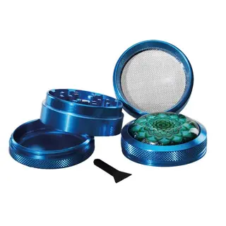 Grinder Mandala Blue