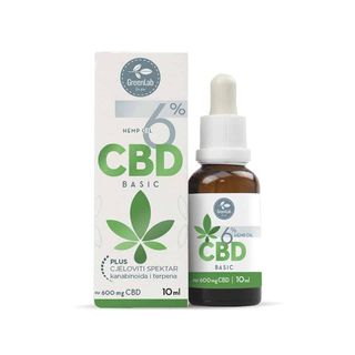 CBD ulje 6% GreenLab Basic