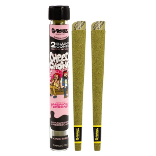 G-Rollz Cheech&Chong Strawberry Cheesecake Cones