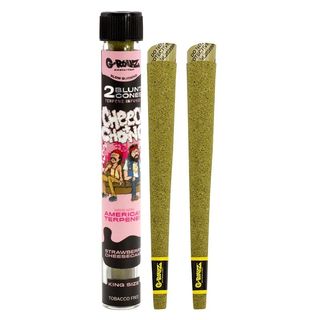 G-Rollz Cheech&Chong Strawberry Cheesecake Cones
