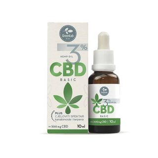 CBD ulje 3% GreenLab Basic