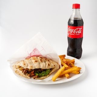 Roujiamo Menu + Piće