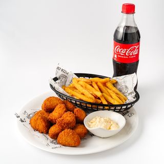 Chicken Nuggets Menu + Piće