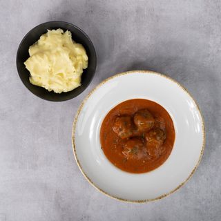 Ćufte s krumpir pireom 600g