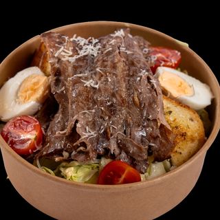 Caesar Salad with Beef