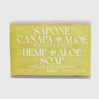 Sapun od konoplje, aloe, vanilije i kokosa 100g