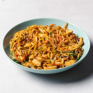 Thai Noodles i Coca Cola
