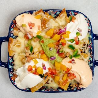 Nachos loaded vege