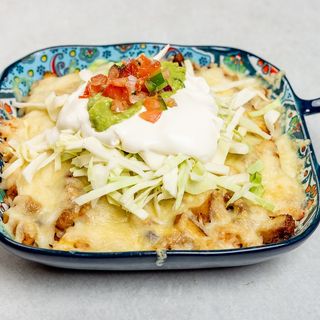 Open burrito de tele molida