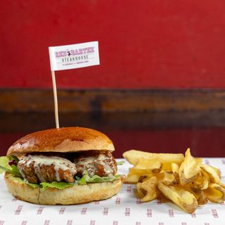 Boston chicken burger + patate