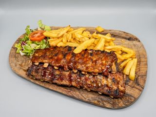 Bbq full rack ribs