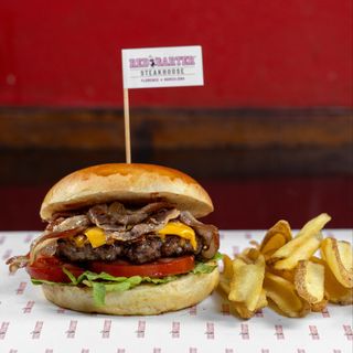 New York Bacon Cheeseburger + patate