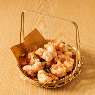 Gamberi fritti sale pepe