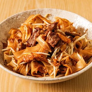 Fettuccine di riso stile hong kong