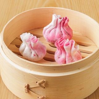 Raviolo di melanzana e pancetta chilli