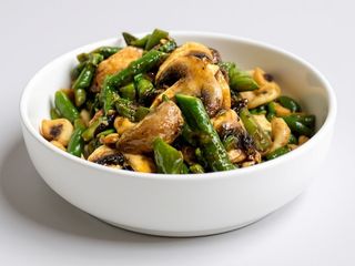 Asparagi e funghi