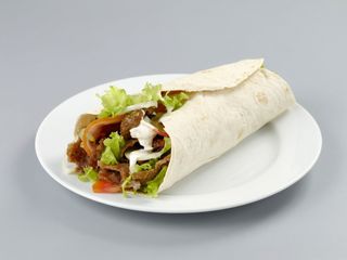 Menu piadina kebab