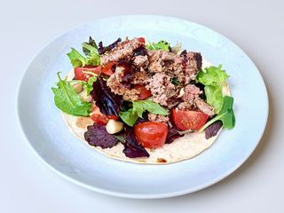 Piatto kebab completo